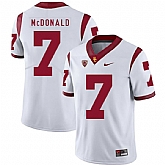 USC Trojans 7 T.J. McDonald II White College Football Jersey Dzhi,baseball caps,new era cap wholesale,wholesale hats